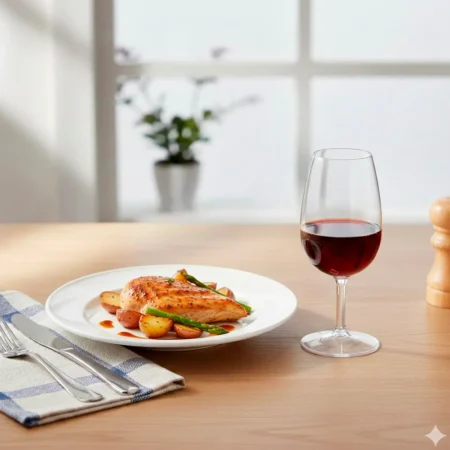 copo de vinho em tritan de 20cl reutilizável