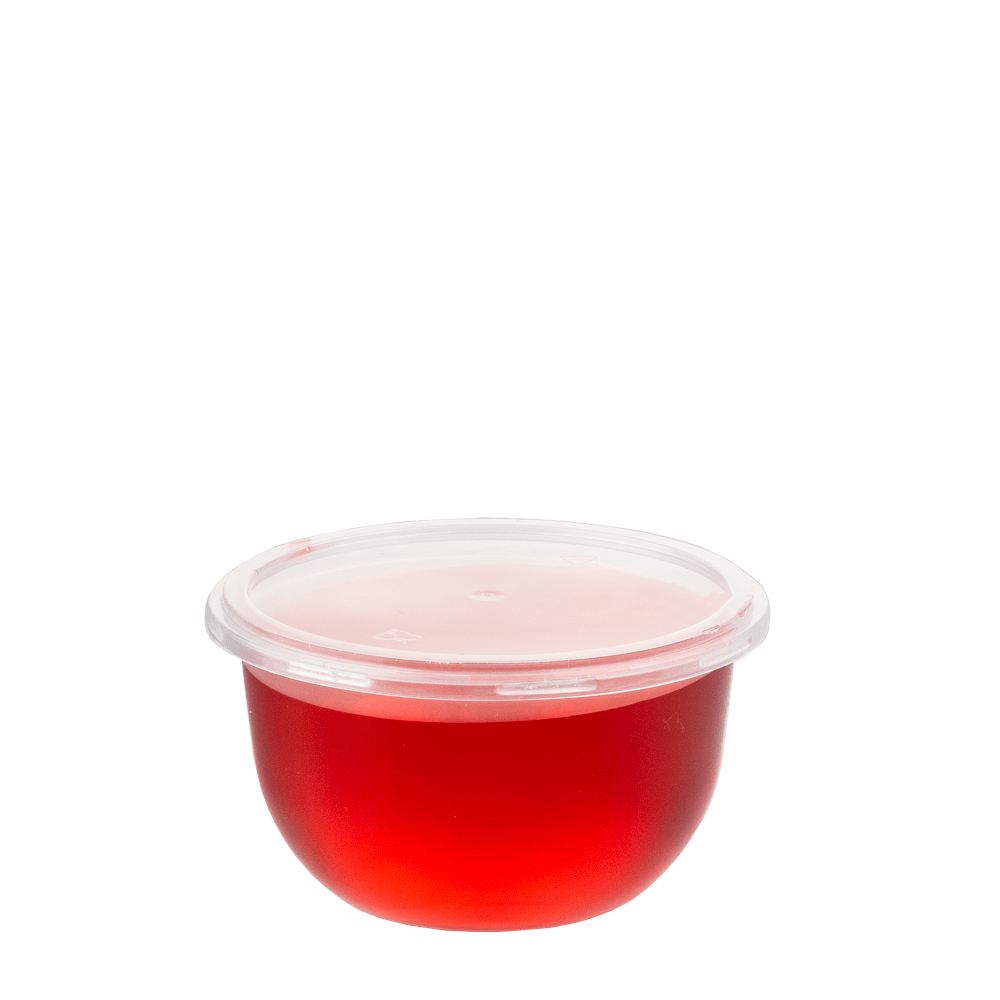 TAZA REUTILIZABLE EN PP CON TAPA PLANA 23CL (230ML) PARA POSTRES - Image 3