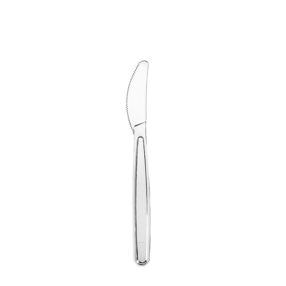 CUCHILLO EN PS PLUS TRANSPARENTE (ENVASE INDIVIDUAL) - Image 3