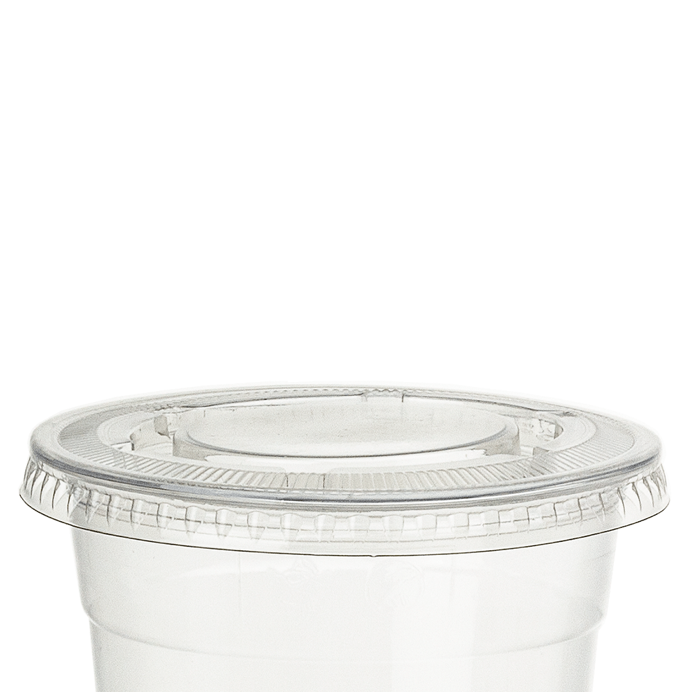 TAPA PLANA SIN AGUJERO EN PET Ø95MM PARA VASO 8OZ/10OZ/12OZ/14OZ/16OZ - Image 2