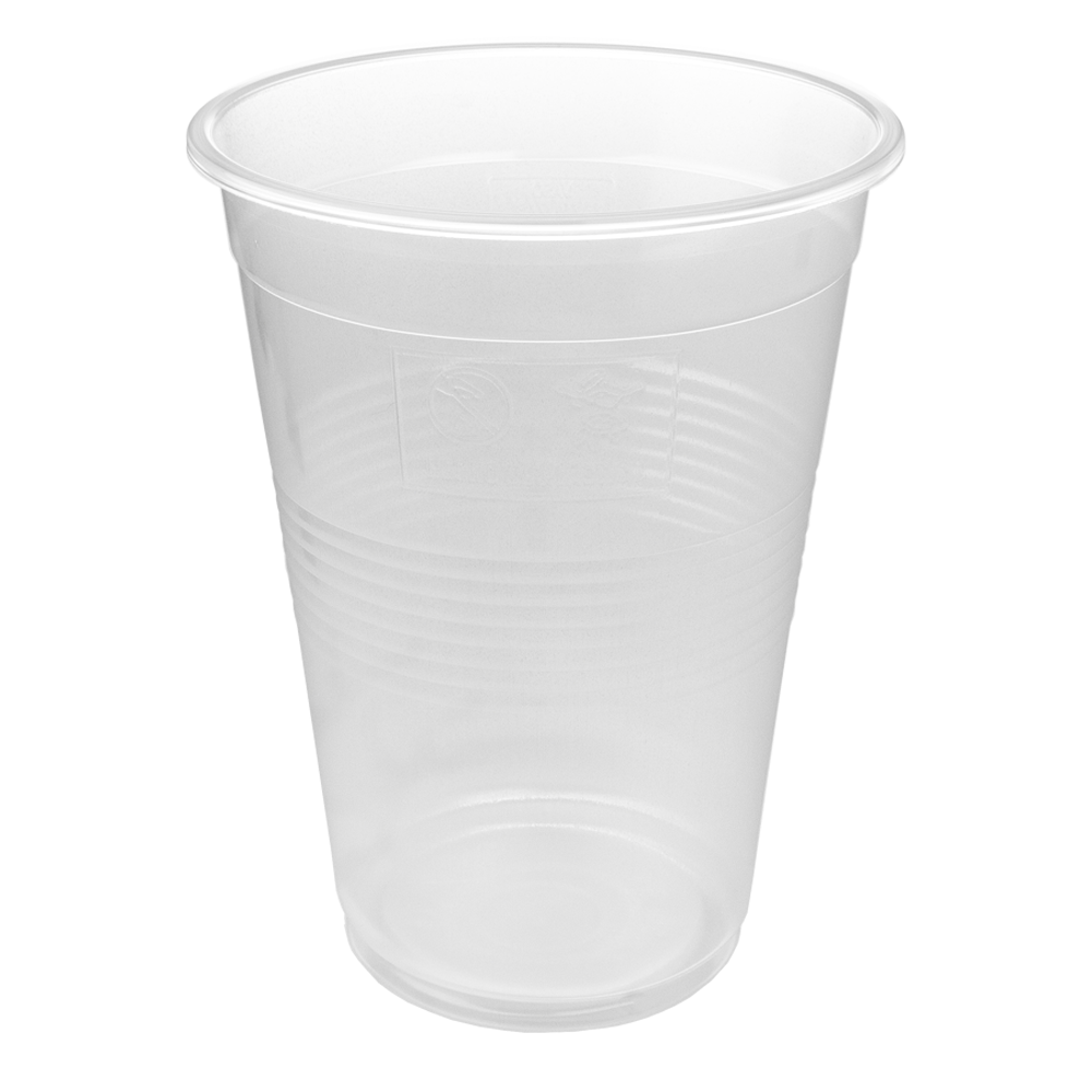VASO REUTILIZABLE EN PP TRANSPARENTE 1L (100CL/1000ML)