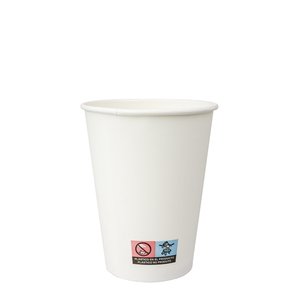 VASO DE PAPEL (CARTÓN) BLANCO 35CL (350ML/12OZ)