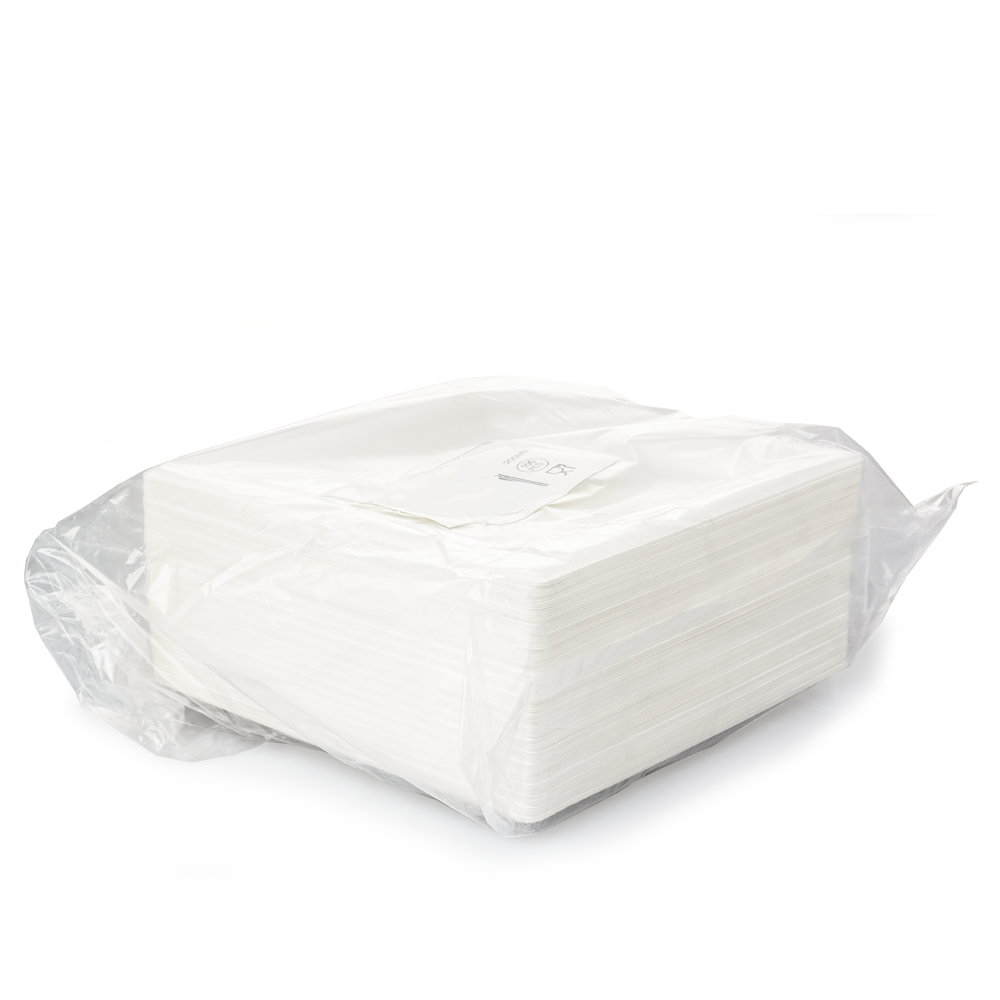 PLATO FIBRA CAÑA DE AZÚCAR CUADRADO 20CM - Image 3