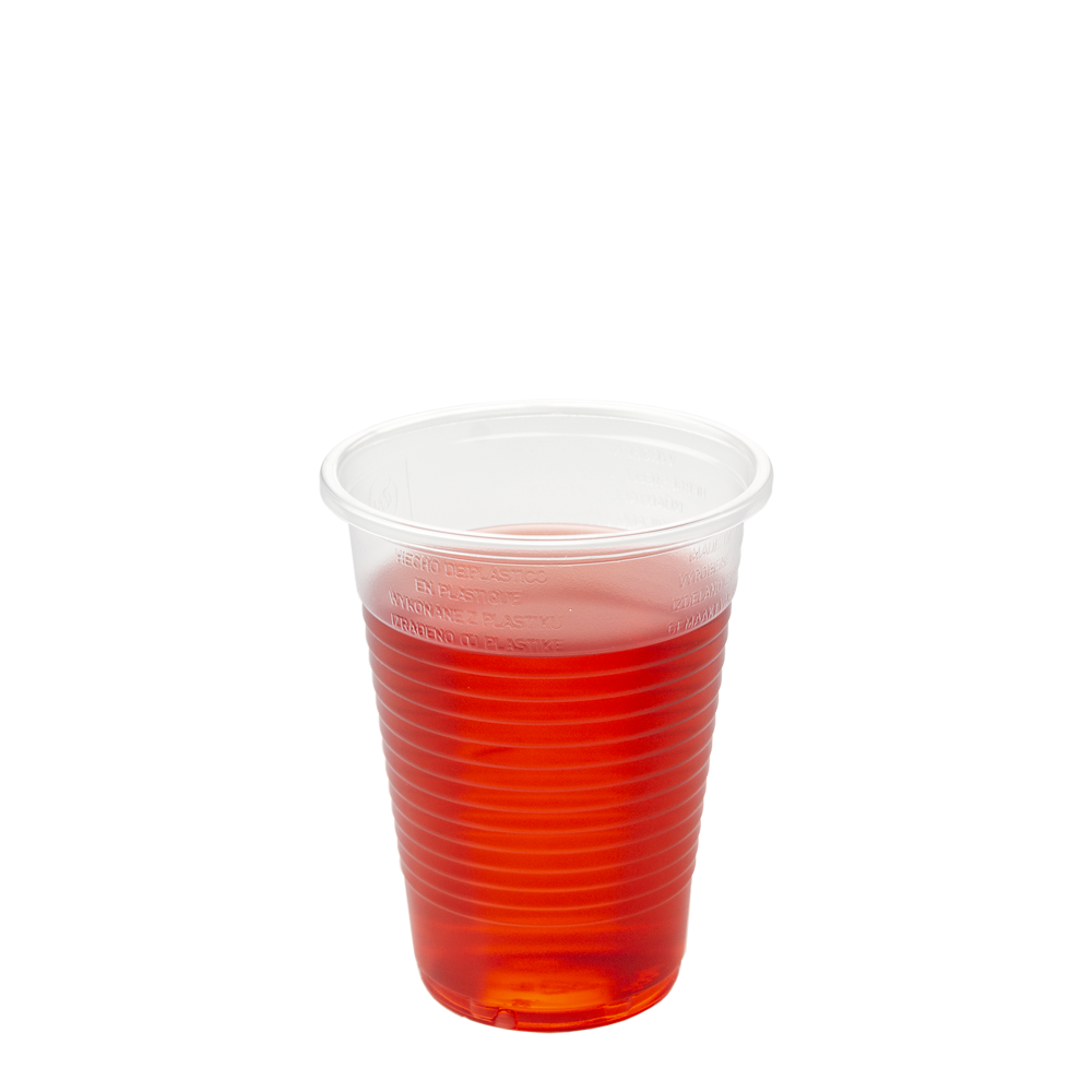 VASO AGUA O ZUMO EN PP TRANSPARENTE 20CL (200ML) - Image 2