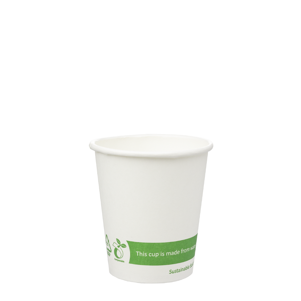 VASO DE PAPEL (CARTÓN) 100% BIO BLANCO 20CL (200ML/7OZ) - Image 3