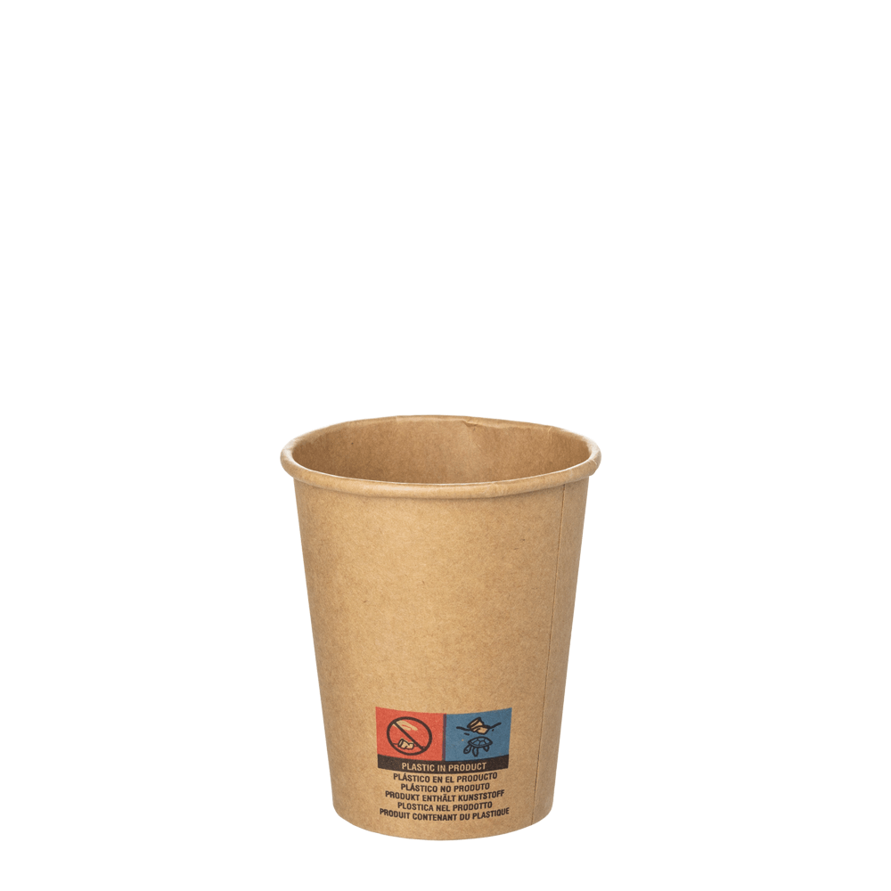 VASO DE PAPEL (CARTÓN) KRAFT 20CL (200ML/7OZ)