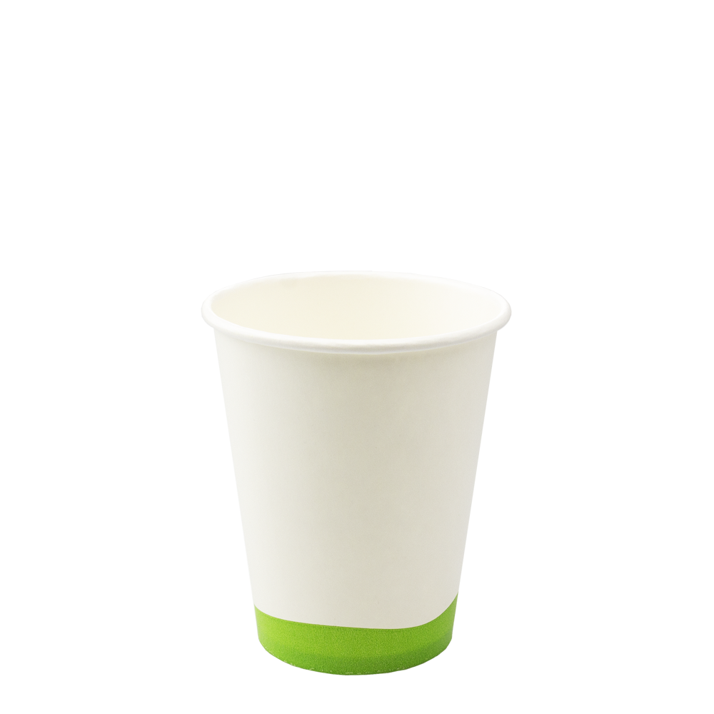 VASO DE PAPEL (CARTÓN) 100% BIO RELAX BLANCO 24CL (240ML/8OZ) - Image 4
