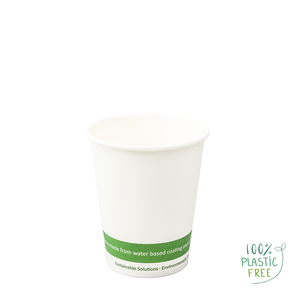 VASO DE PAPEL (CARTÓN) 100% BIO BLANCO 24CL (240ML/8OZ) - Image 6