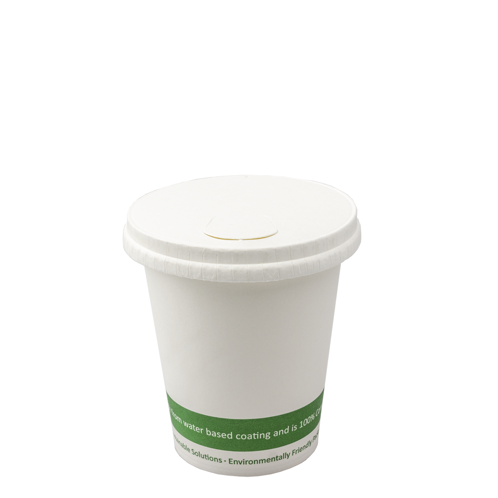 VASO DE PAPEL (CARTÓN) 100% BIO BLANCO 24CL (240ML/8OZ) - Image 8