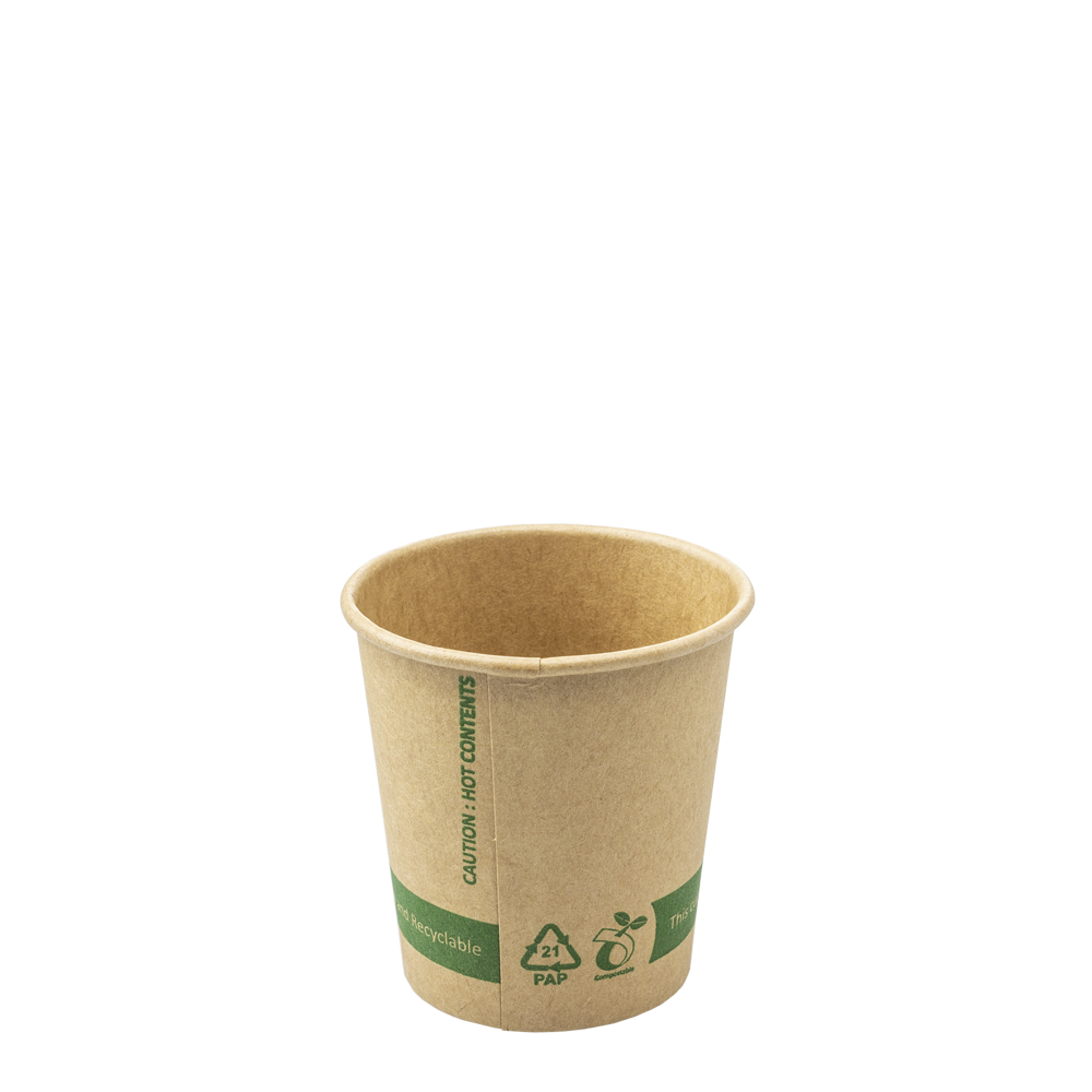 VASO DE PAPEL (CARTÓN) 100% KRAFT 12CL (120ML/4OZ) - Image 2