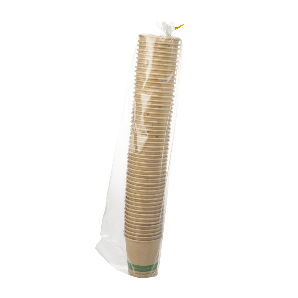 VASO DE PAPEL (CARTÓN) 100% KRAFT 12CL (120ML/4OZ) - Image 5