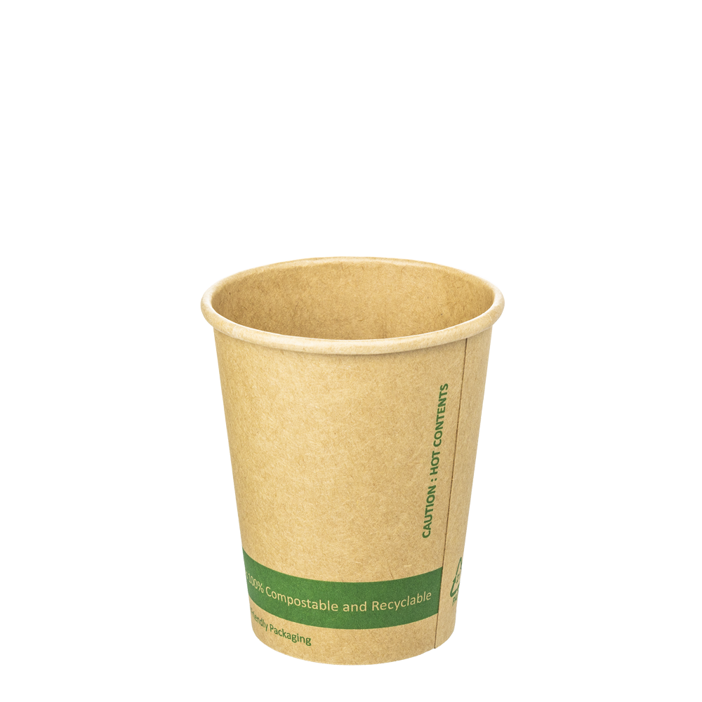 VASO DE PAPEL (CARTÓN) 100% KRAFT 24CL (240ML/8OZ) - Image 2