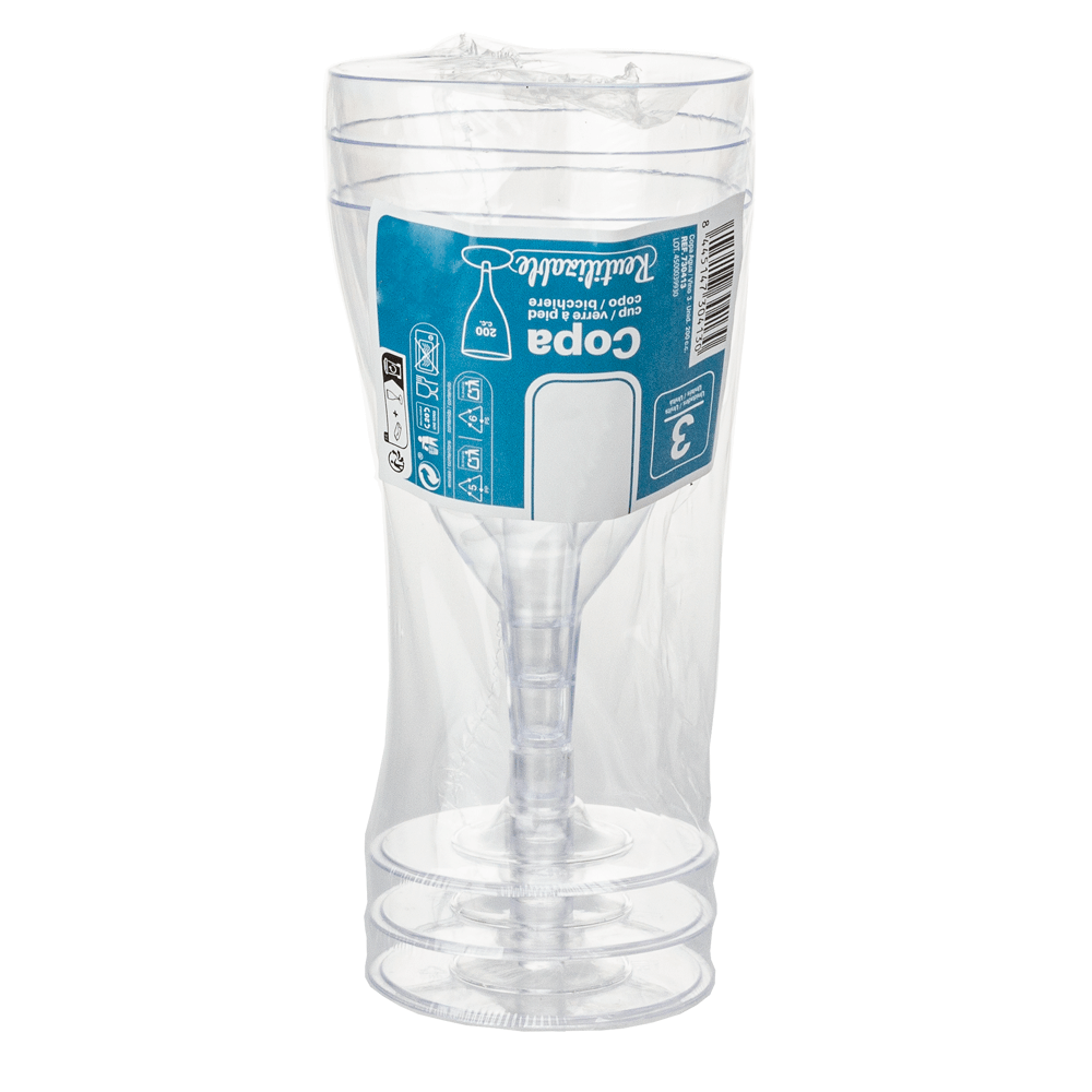 VASO VINO/AGUA REUTILIZABLE EN PS 20CL (200ML) - Image 4